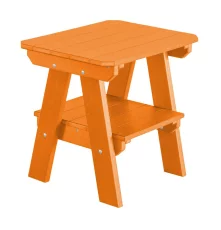 Orange Sidra Outdoor End Table