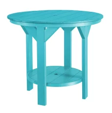 Aruba Blue Sidra Outdoor Pub Table