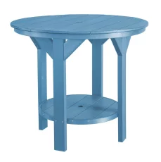 Powder Blue Sidra Outdoor Pub Table