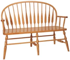 St. Augustine Low Feather Bench