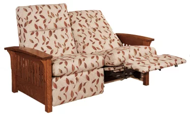Amish Made Love Seat Recliner