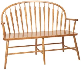 Stockholm Low Arrow Arm Bench