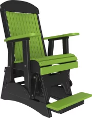 Lime Green and Black Stockton Balcony Glider