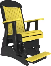 Yellow and Black Stockton Balcony Glider