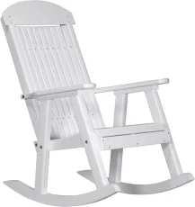 White Stockton Porch Rocker