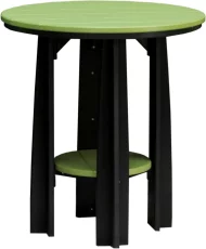 Lime Green and Black Tahiti Balcony Table