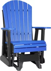 Blue and Black Tahiti Outdoor Glider