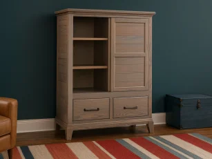 Temple Terrace Sliding Door Armoire