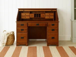 Transcriptionist's Roll Top Desk