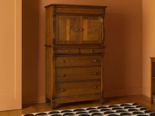 Victoria Sleigh Chest Armoire