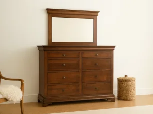 Amish Vincennes 10-Drawer Dresser
