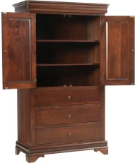 Vincennes Armoire-Doors Open