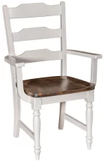 Webb City Ladder Back Arm Chair