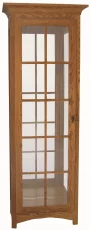 Worthville 1-Door Curio