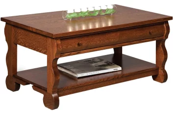Wyndlot Sleigh Open Coffee Table
