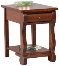 Wyndlot  Sleigh Open End Table