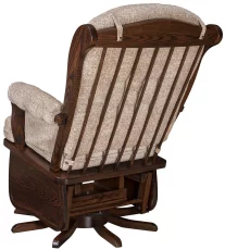 Amish Glider with Snap-On Cushions