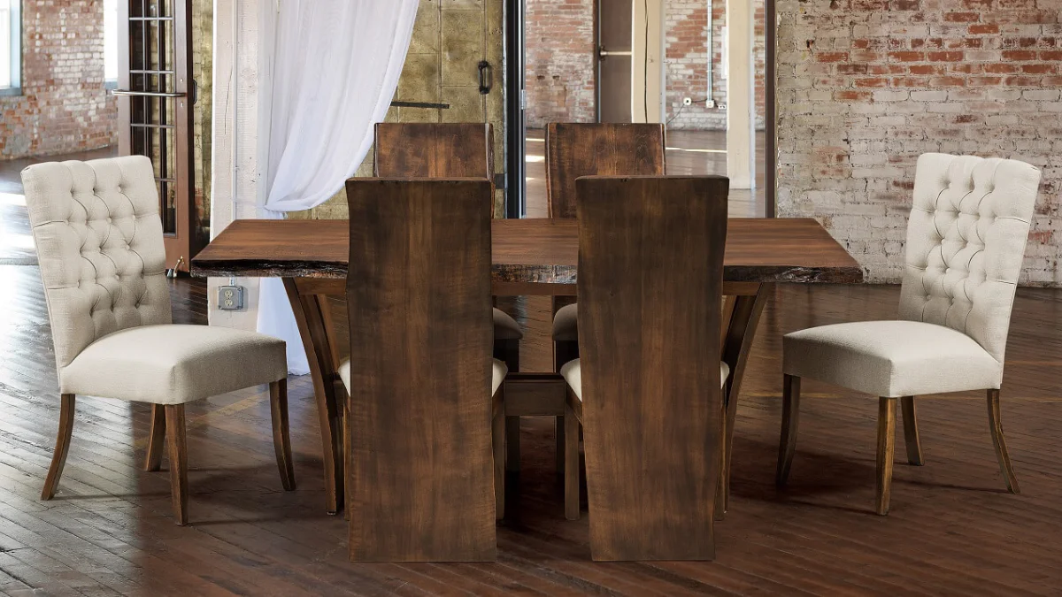 Rustic and Live Edge Dining Furniture