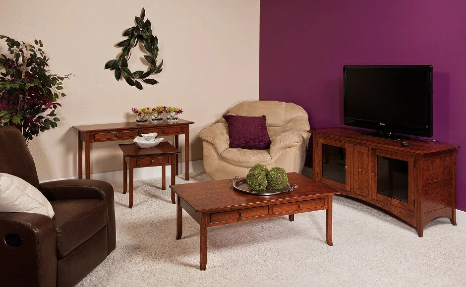 Amish-Made Shaker Living Room Furniture