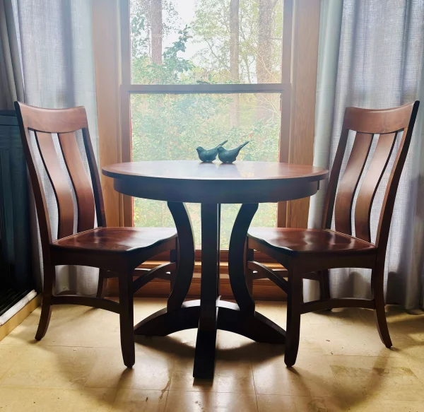 Picture of Kirby Table and Benezet Dining Chairs, reviewed by Teresa