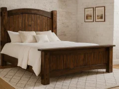 Muskegon Bed With Extra Tall Headboard