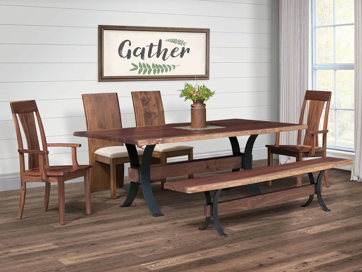 Bessemer Industrial Dining Set image 1
