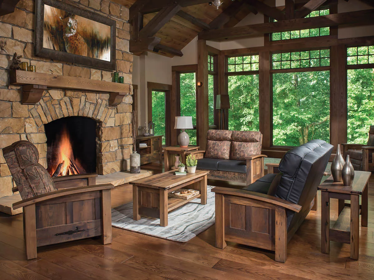 Casselberry Reclaimed Living Room Set image 1