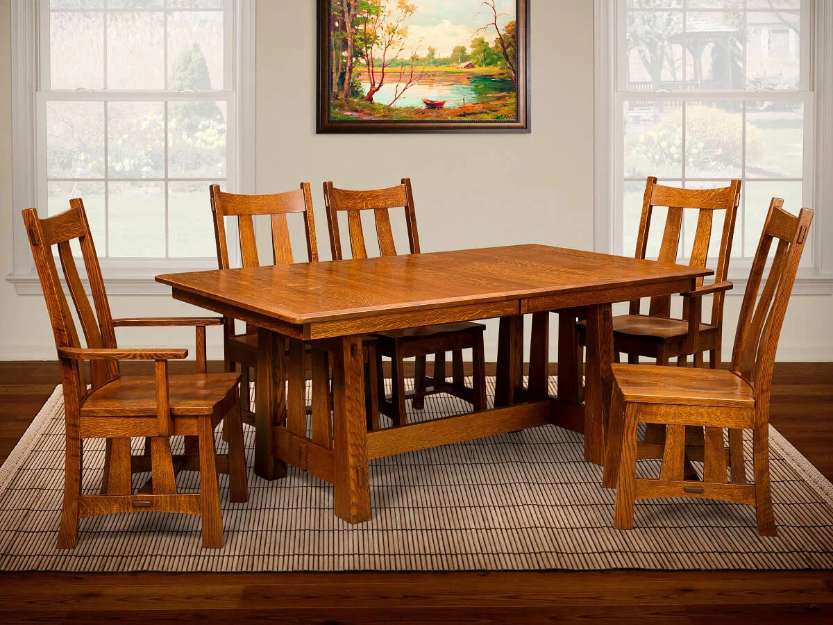 Coral Gables Craftsman Dining Set image 1