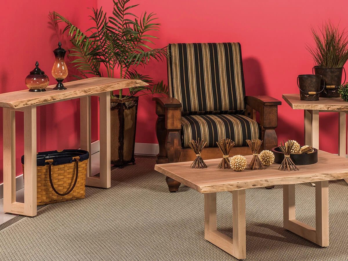 Lehigh Live Edge Living Room Set image 1