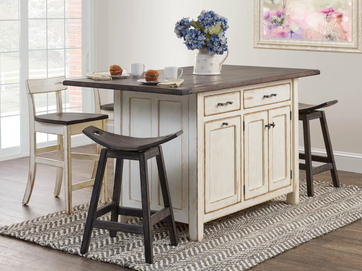 Pocatello Kitchen Island Set image 1