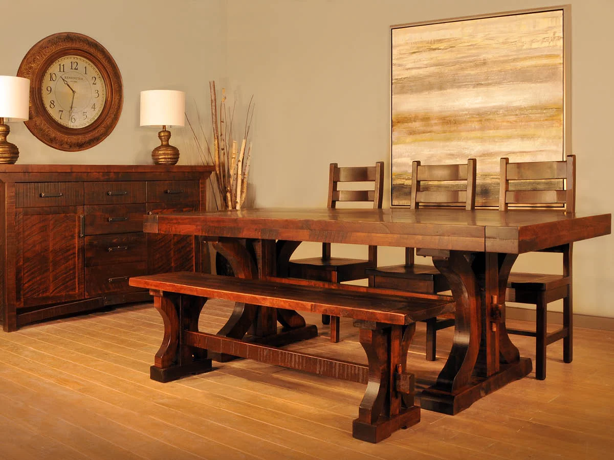 Widdicomb Rustic Dining Set image 1
