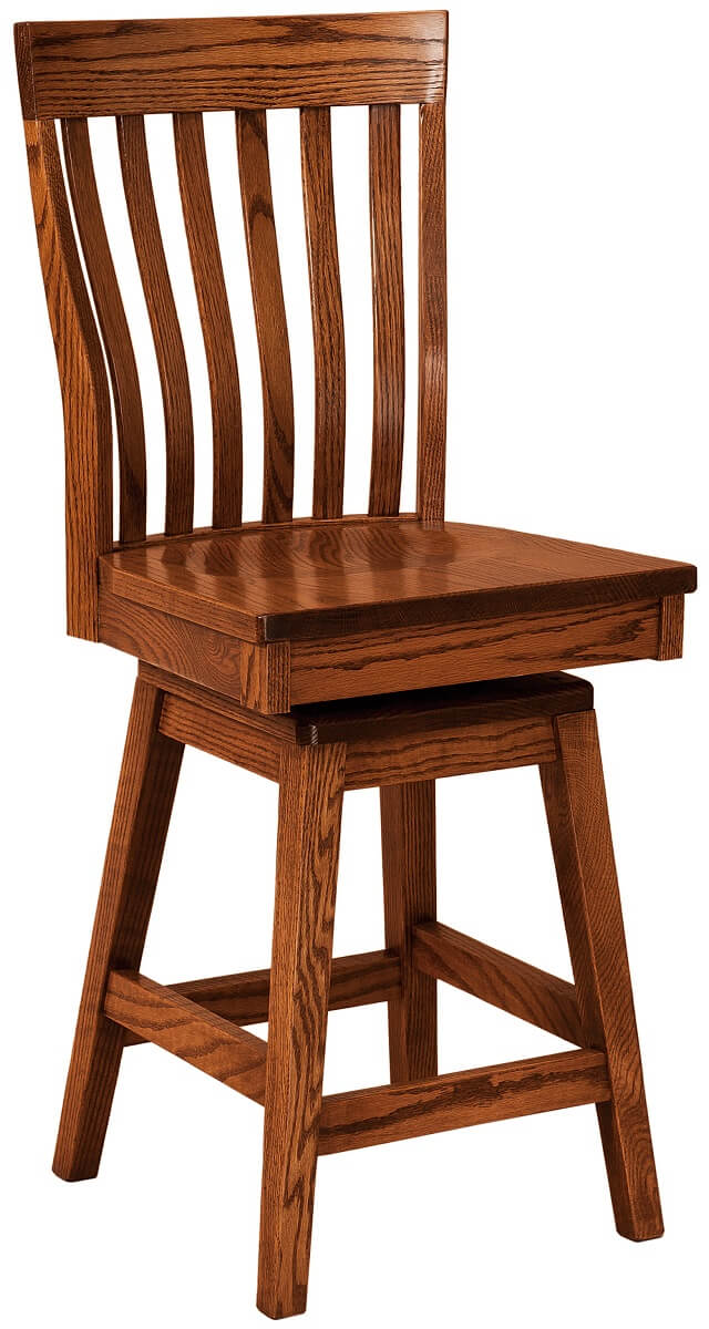 Clyde Hill Swivel Bar Chair